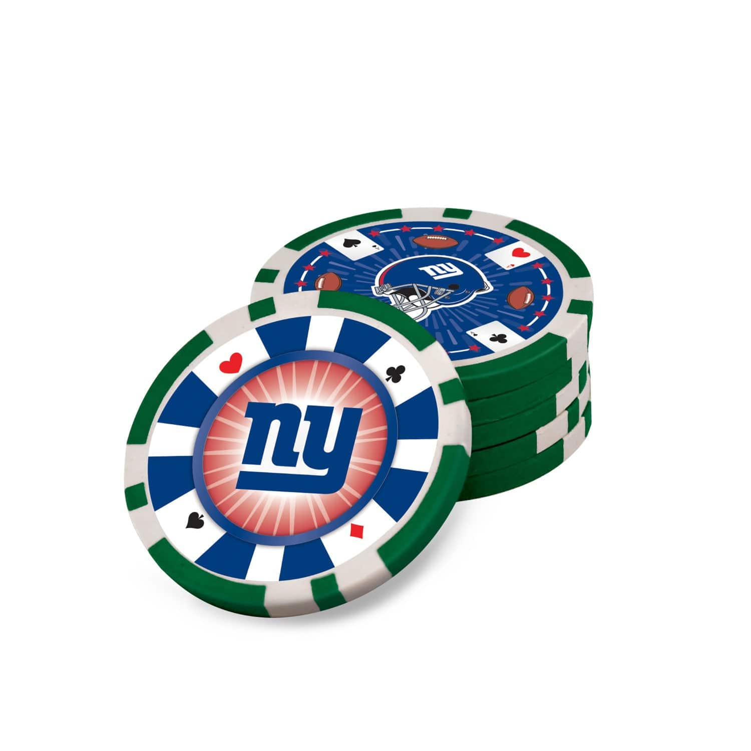 New York Giants 300 Piece Poker Set - Image 4