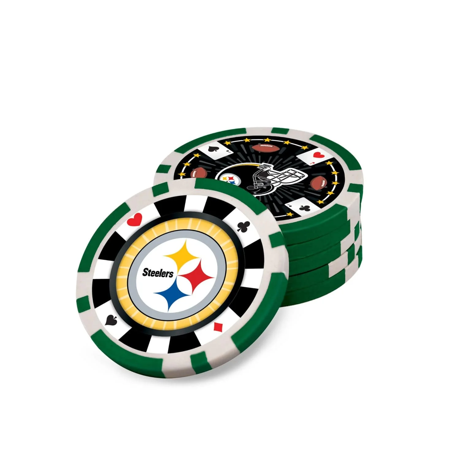 Pittsburgh Steelers 300 Piece Poker Set - Image 5