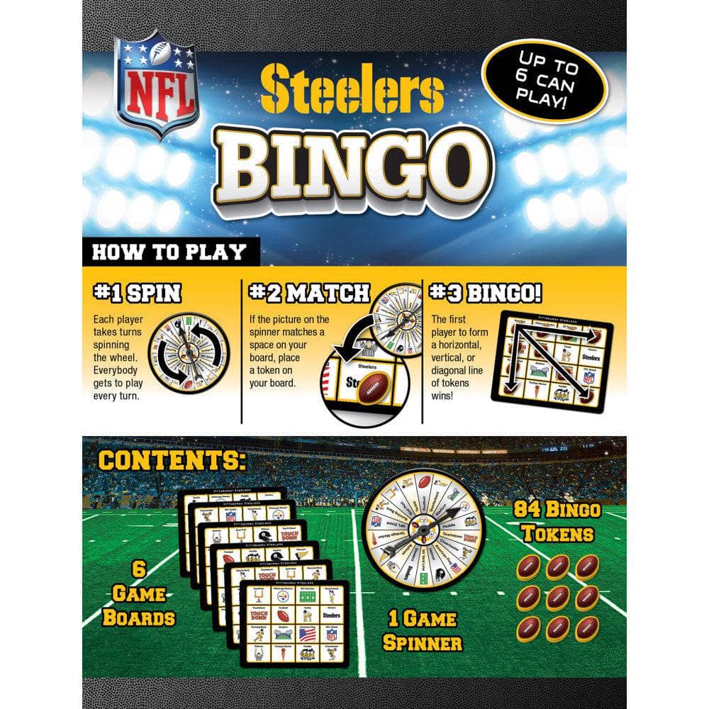 Pittsburgh Steelers NFL Bingo Game - Image 3