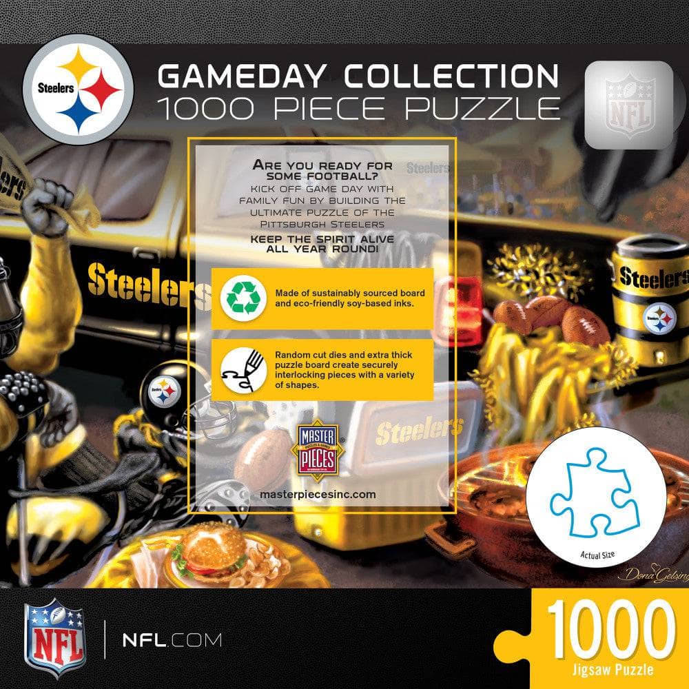 Pittsburgh Steelers - Gameday 1000 Piece Jigsaw Puzzle - Image 3