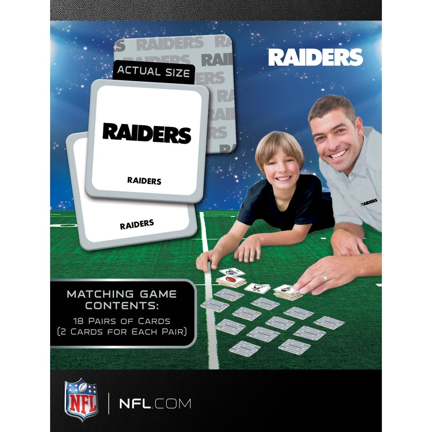 Las Vegas Raiders Matching Game - Image 3