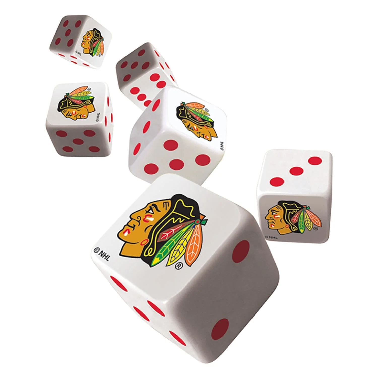 Chicago Blackhawks Dice Set - Image 2