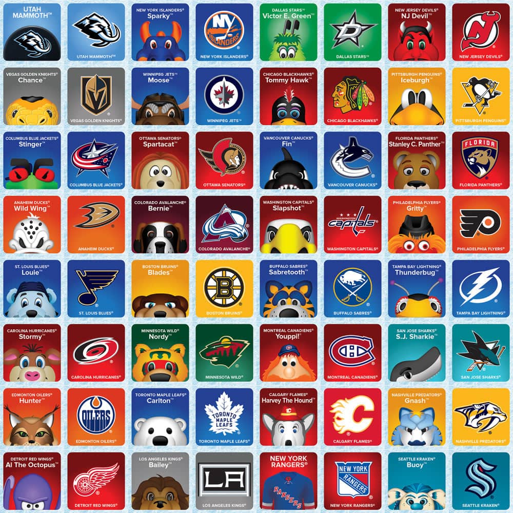 NHL Mascots Matching Game - Image 2