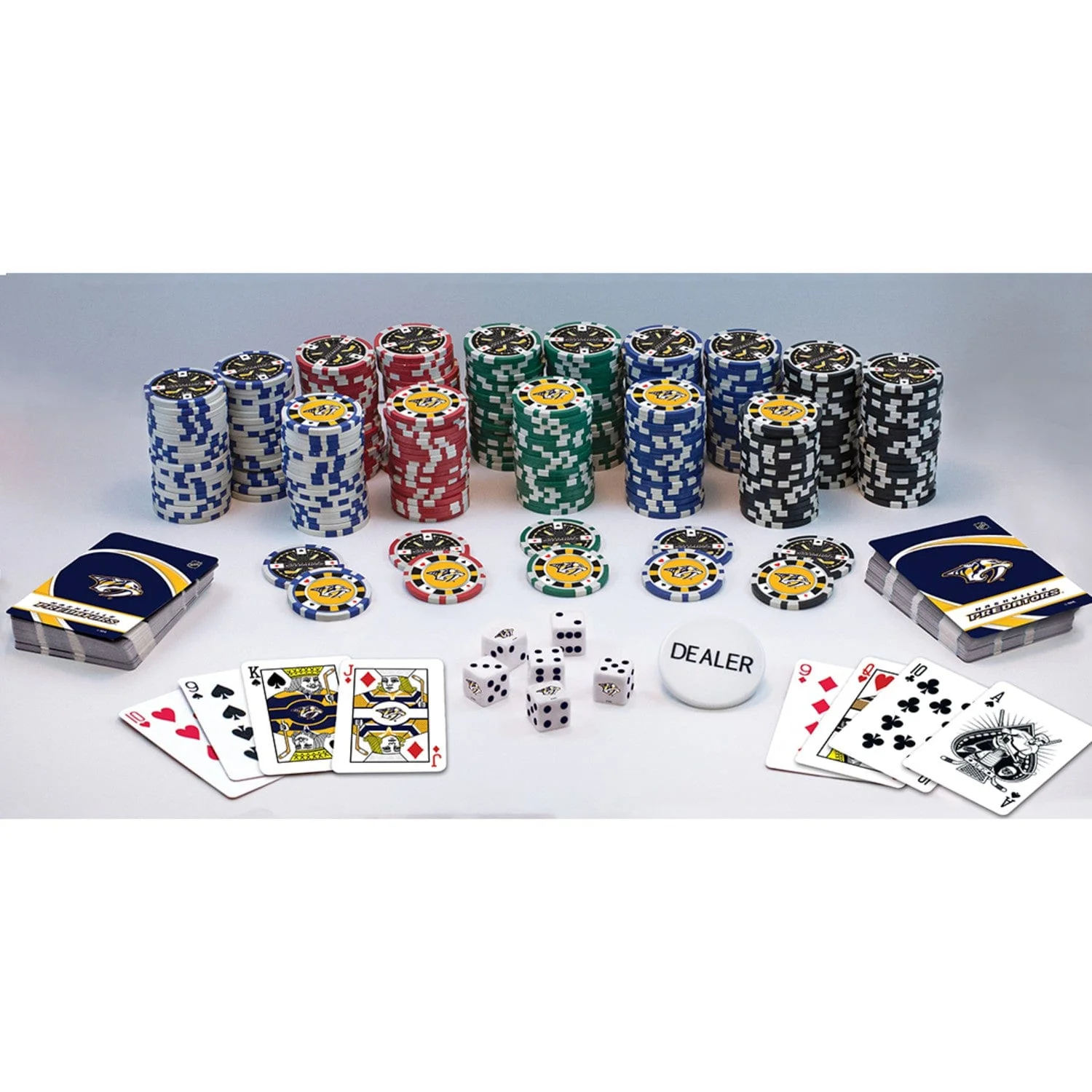 Nashville Predators 300 Piece Poker Set - Image 2