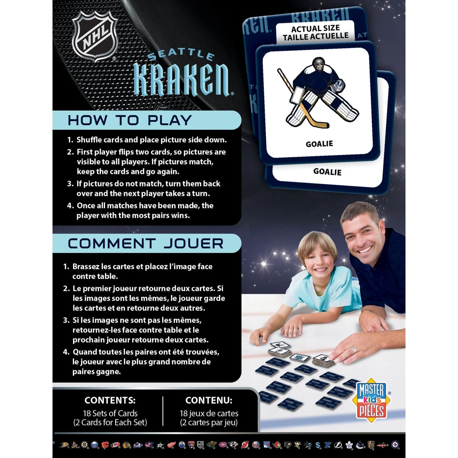 Seattle Kraken Matching Game - Image 3