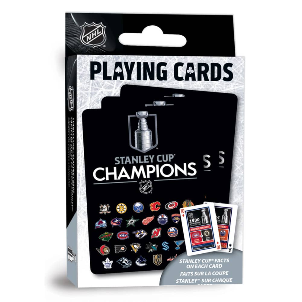 NHL Stanley Cup Playing Cards - 54 Card Deck