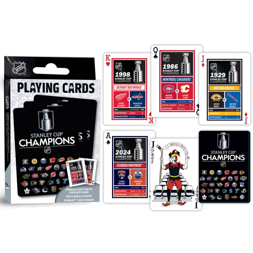 NHL Stanley Cup Playing Cards - 54 Card Deck - Image 3