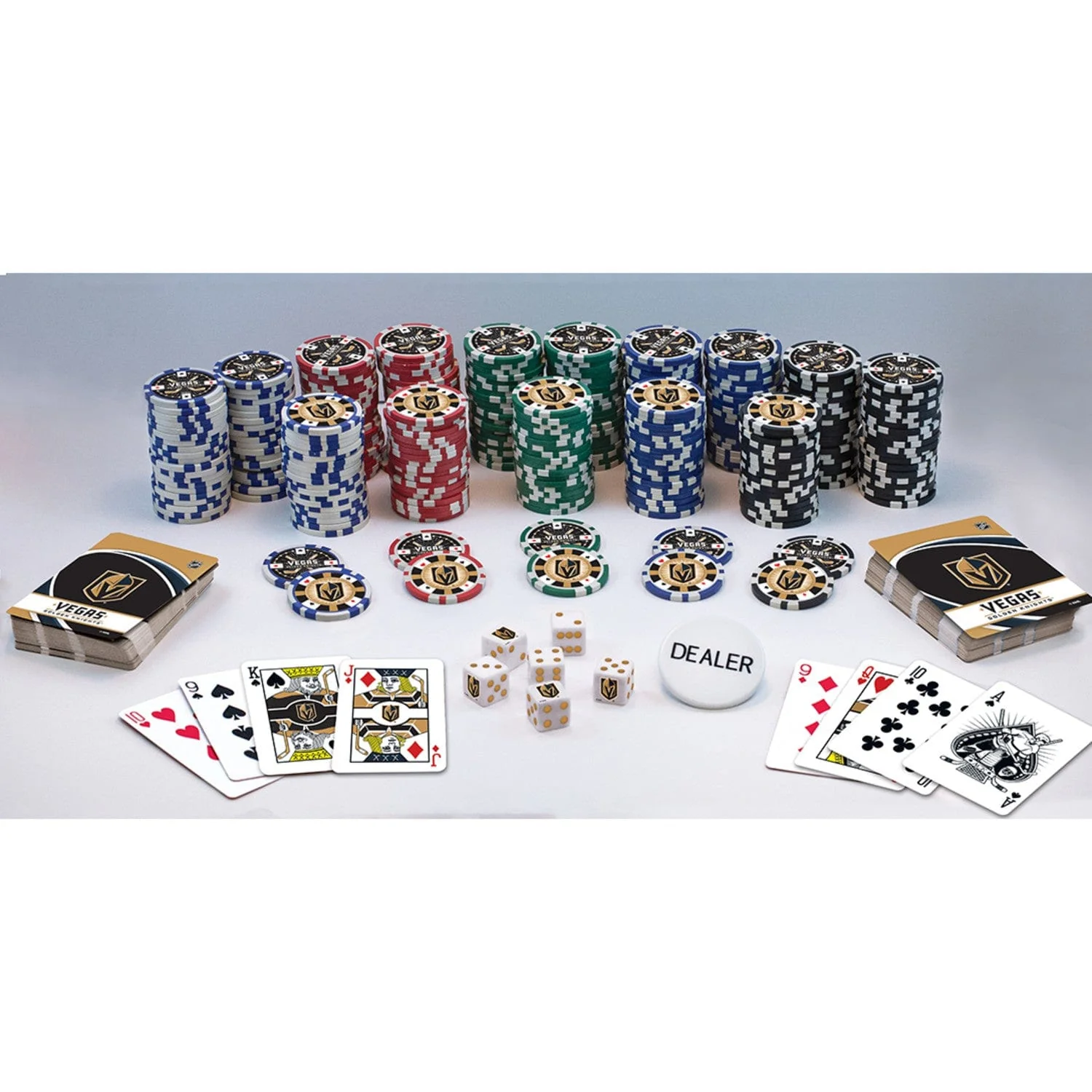 Las Vegas Golden Knights 300 Piece Poker Set - Image 2