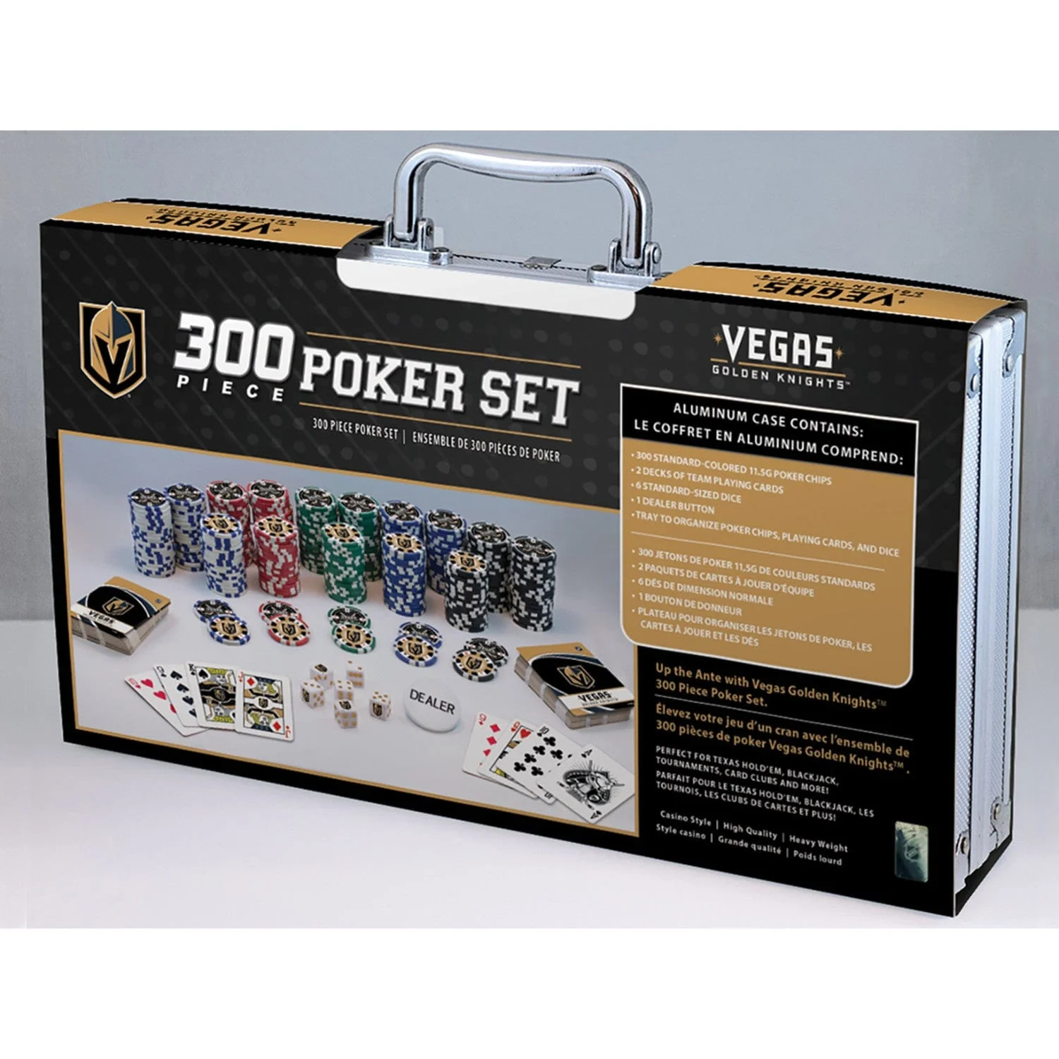 Las Vegas Golden Knights 300 Piece Poker Set - Image 4