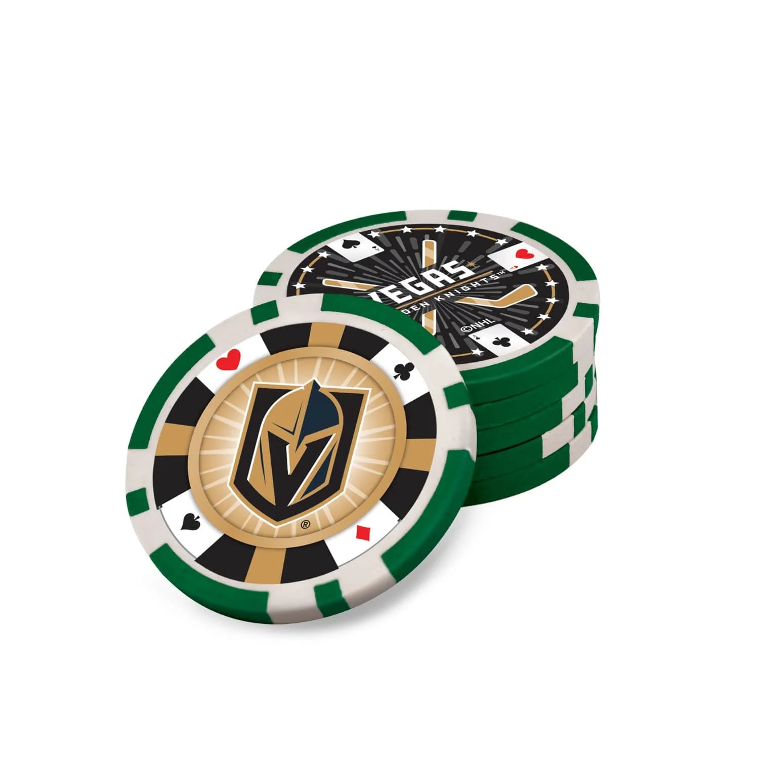 Las Vegas Golden Knights 300 Piece Poker Set - Image 5