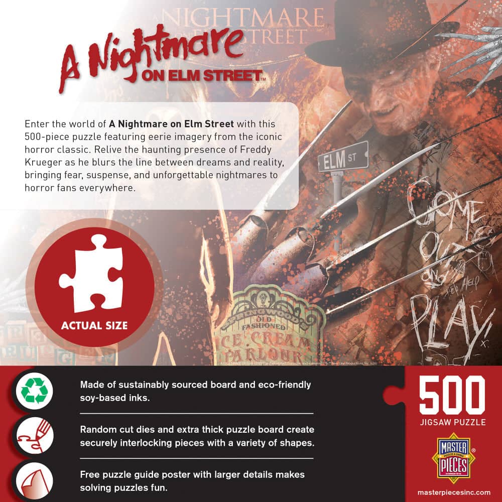 Nightmare on Elm Street 500 Piece Jigsaw Puzzle - Image 3