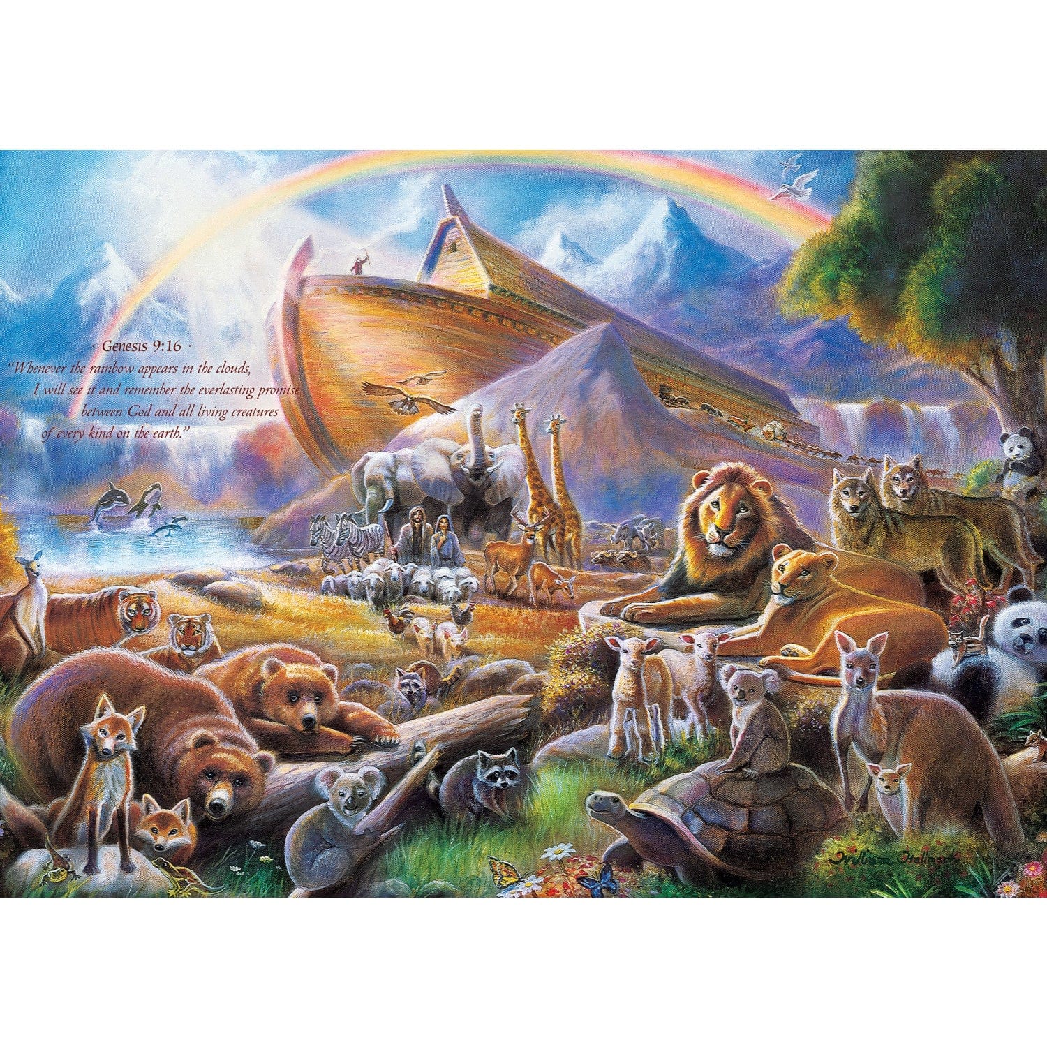 Noah's Ark Genesis - Jigsaw Puzzle