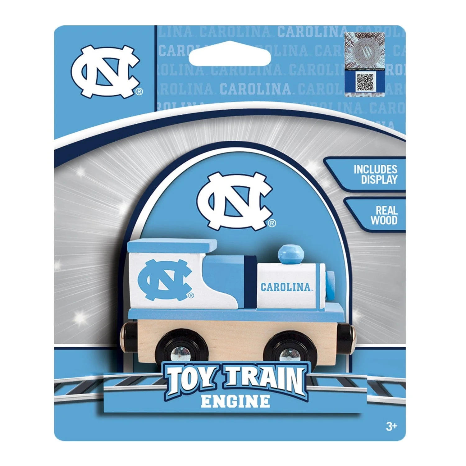 UNC Tar Heels Toy Train Engine - Image 2