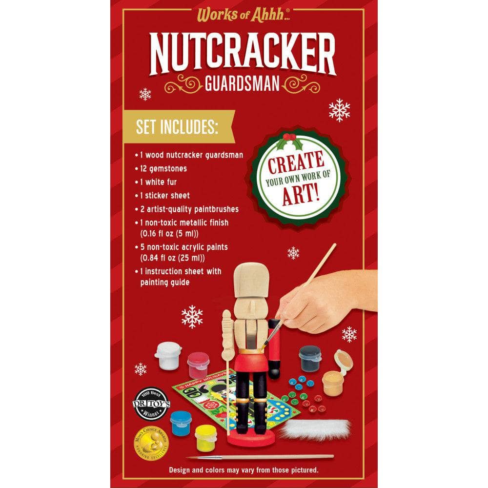 Holiday Craft Kit - Nutcracker Guard Wood Craft & Paint Kit - Image 3