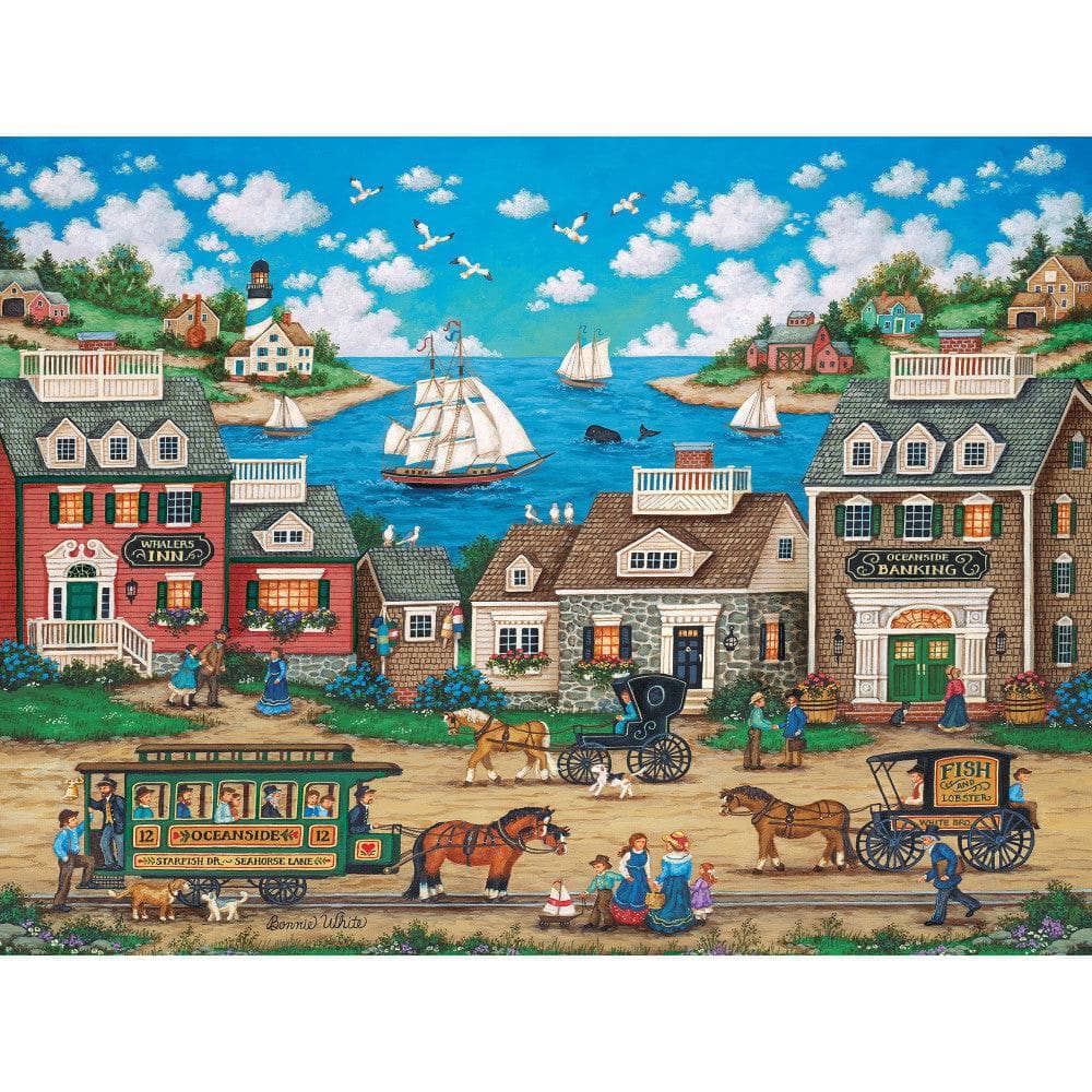 Oceanside Trolley - Jigsaw Puzzle
