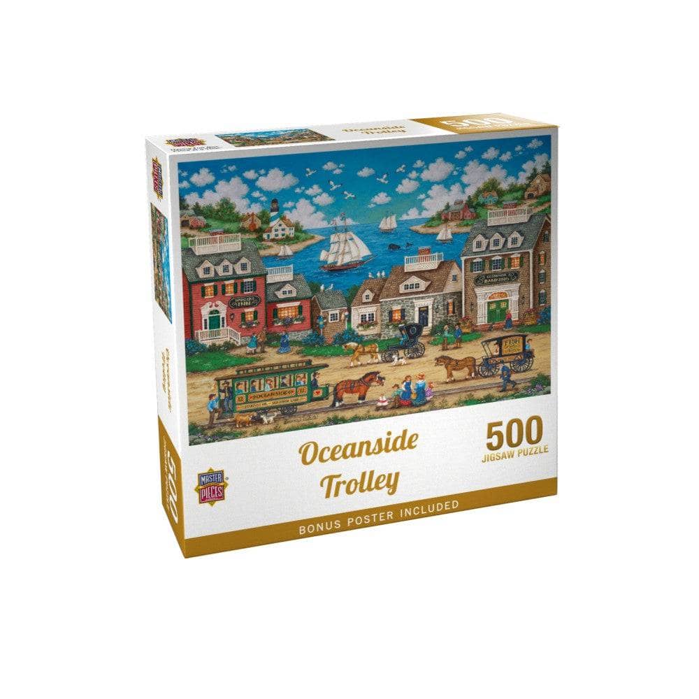 Oceanside Trolley - Jigsaw Puzzle - Image 3