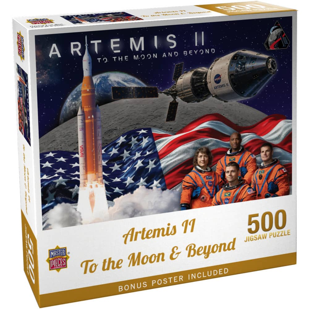 Artemis II - To the Moon & Beyond Jigsaw Puzzle - Image 3