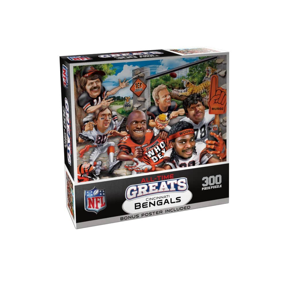All-Time Greats NFL Cincinnati Bengals - Jigsaw Puzzle - Image 2