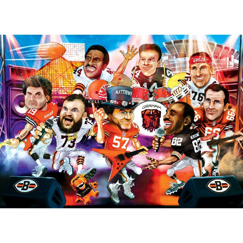 All-Time Greats NFL Cleveland Browns - Jigsaw Puzzle