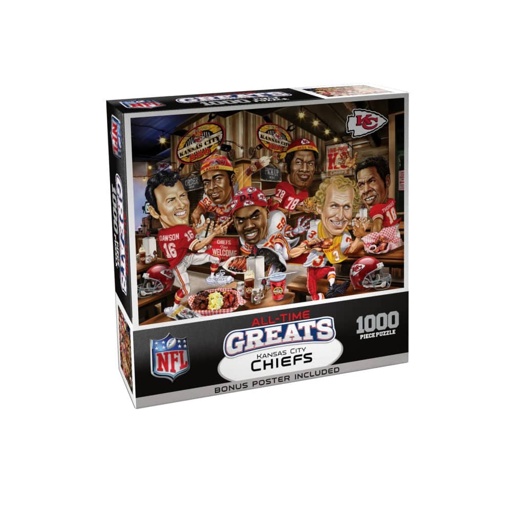 All-Time Greats NFL Kansas City Chiefs - Jigsaw Puzzle - Image 3
