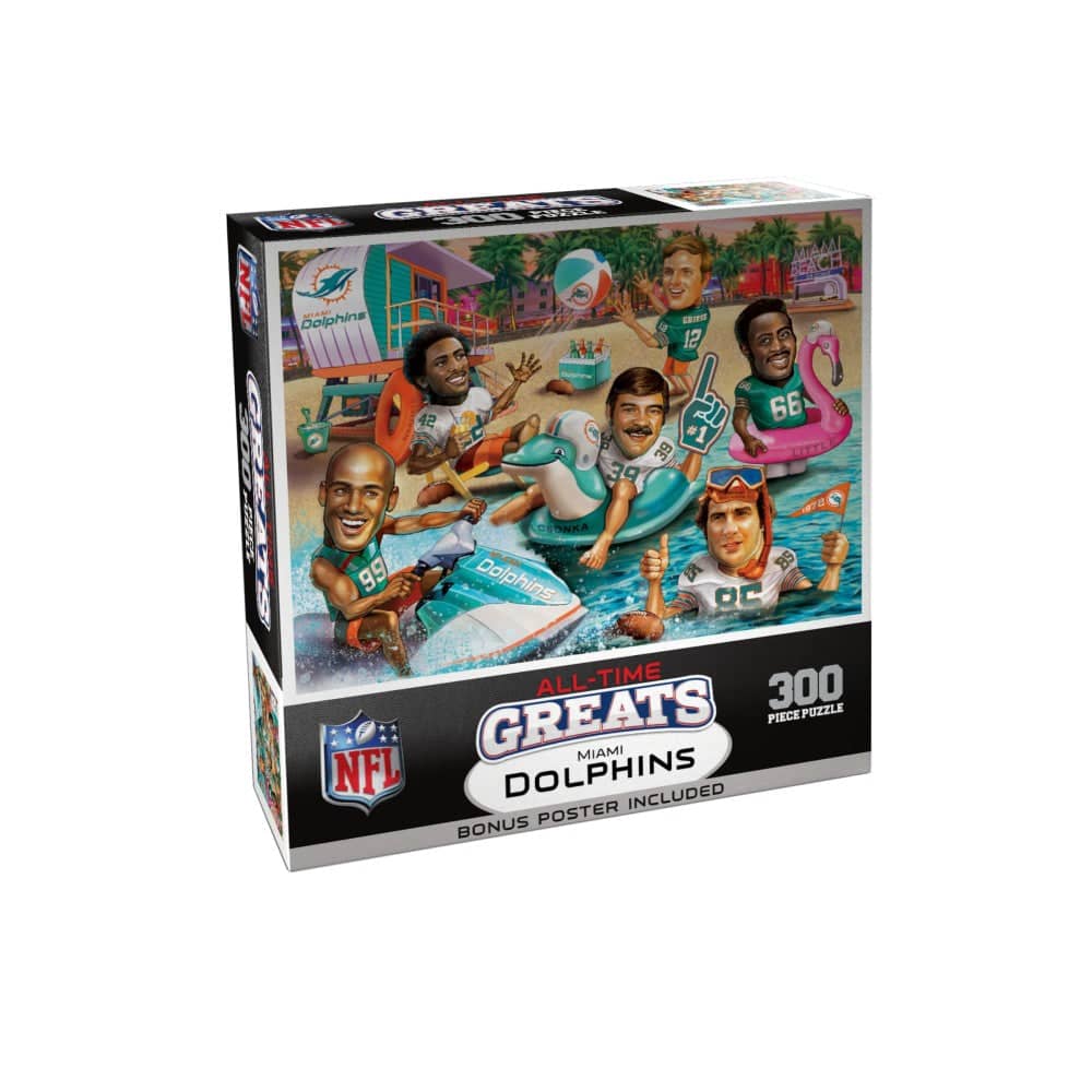 All-Time Greats NFL Miami Dolphins - Jigsaw Puzzle - Image 2