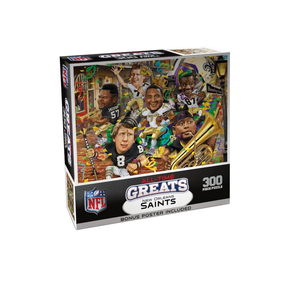 All-Time Greats NFL New Orleans Saints - Jigsaw Puzzle - Image 2