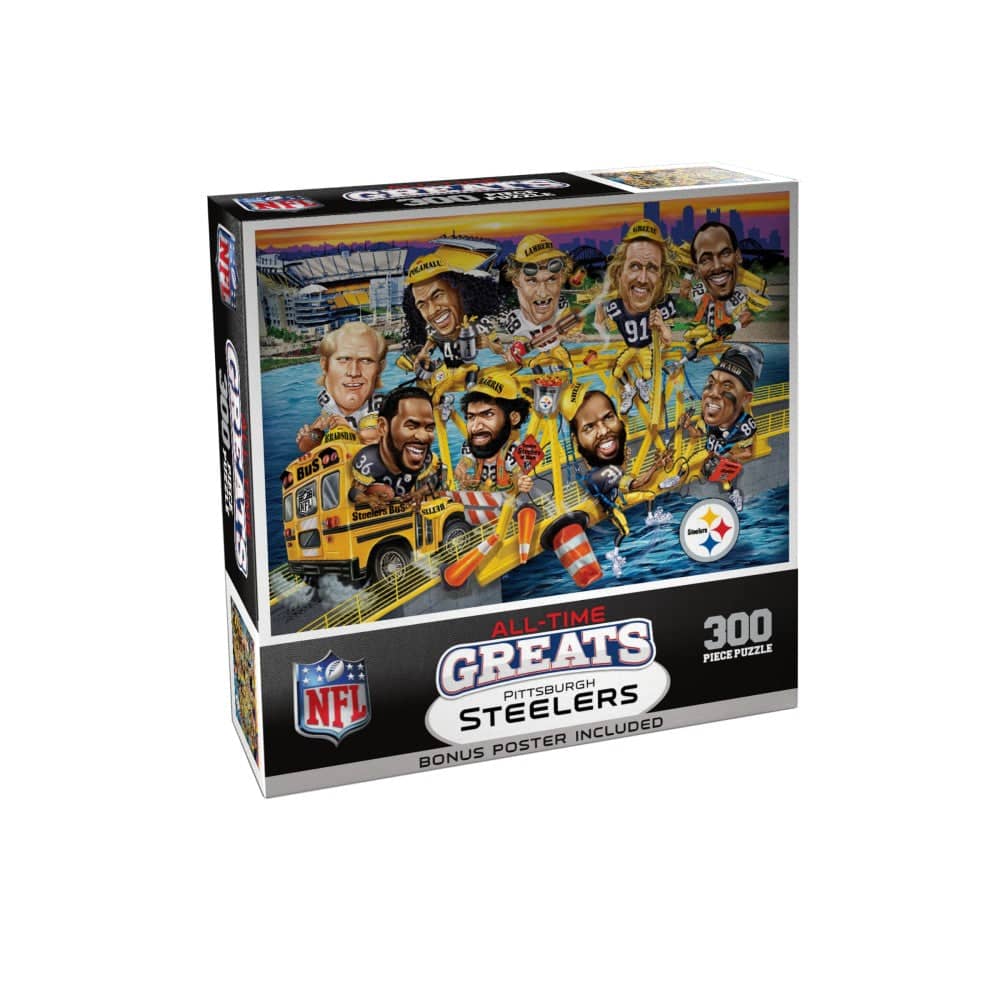 All-Time Greats NFL Pittsburgh Steelers - Jigsaw Puzzle - Image 2