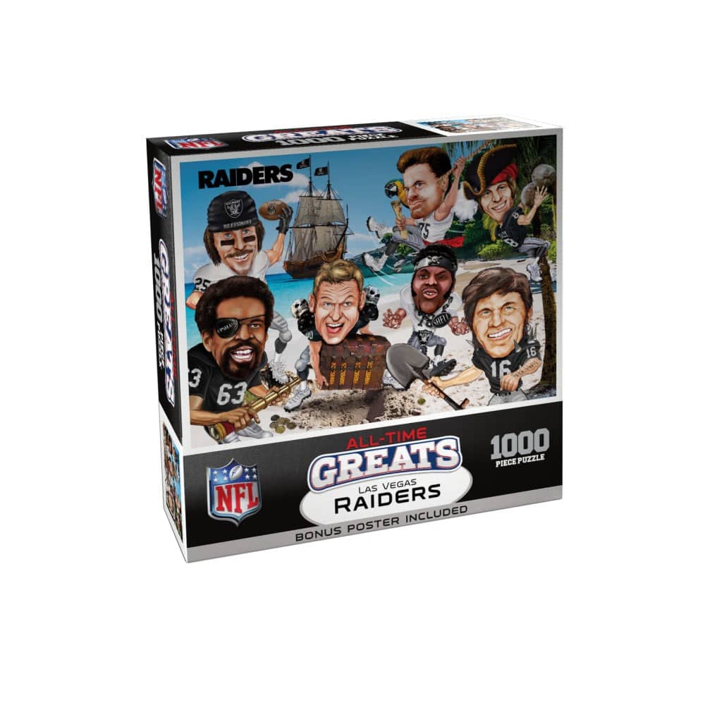 All-Time Greats NFL Las Vegas Raiders - Jigsaw Puzzle - Image 3
