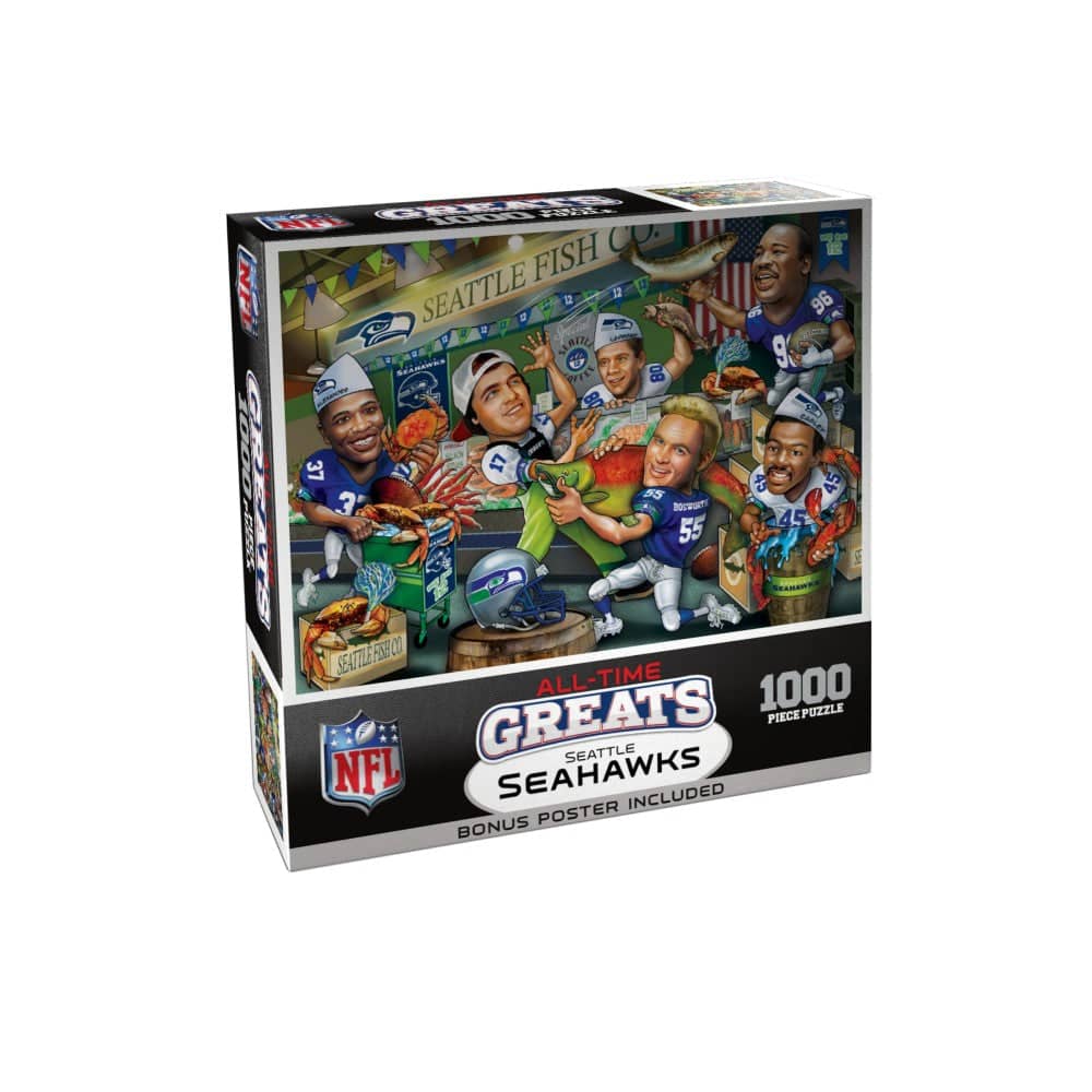 All-Time Greats NFL Seattle Seahawks - Jigsaw Puzzle - Image 3