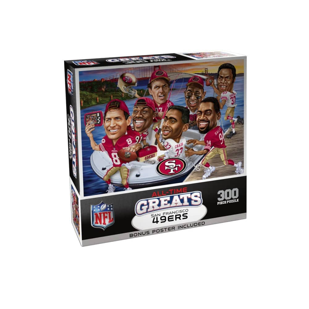 All-Time Greats NFL San Francisco 49ers - Jigsaw Puzzle - Image 2