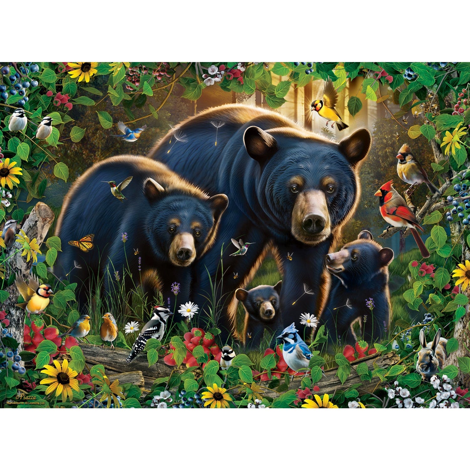 Black Bears - Jigsaw Puzzle