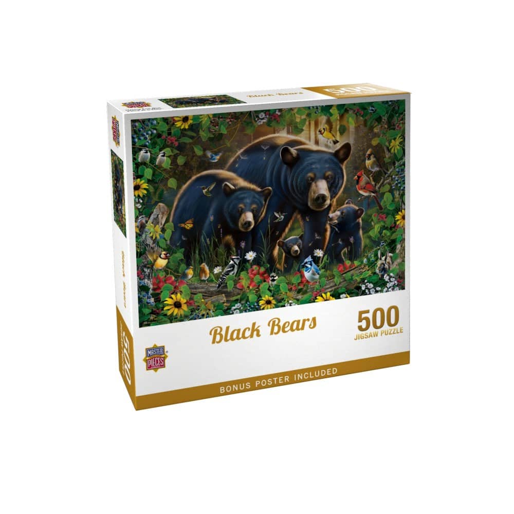 Black Bears - Jigsaw Puzzle - Image 3