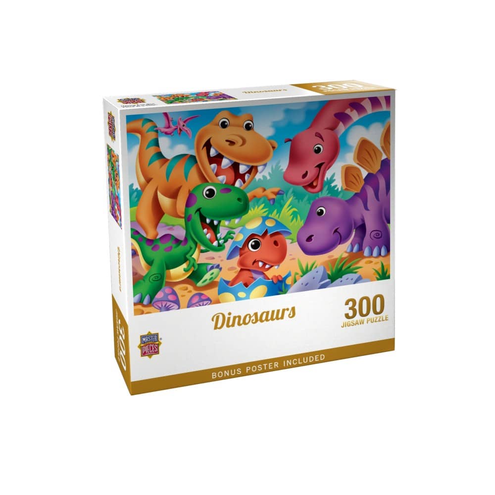 Cartoon Friends - Dinosaurs - Jigsaw Puzzle - Image 2