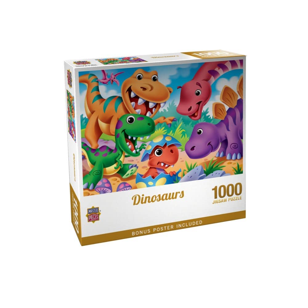 Cartoon Friends - Dinosaurs - Jigsaw Puzzle - Image 4