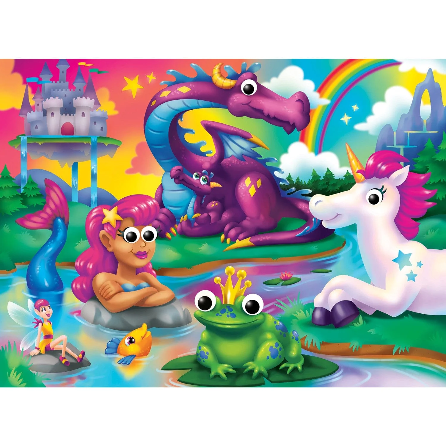 Cartoon Friends - Fantasy Friends - Jigsaw Puzzle