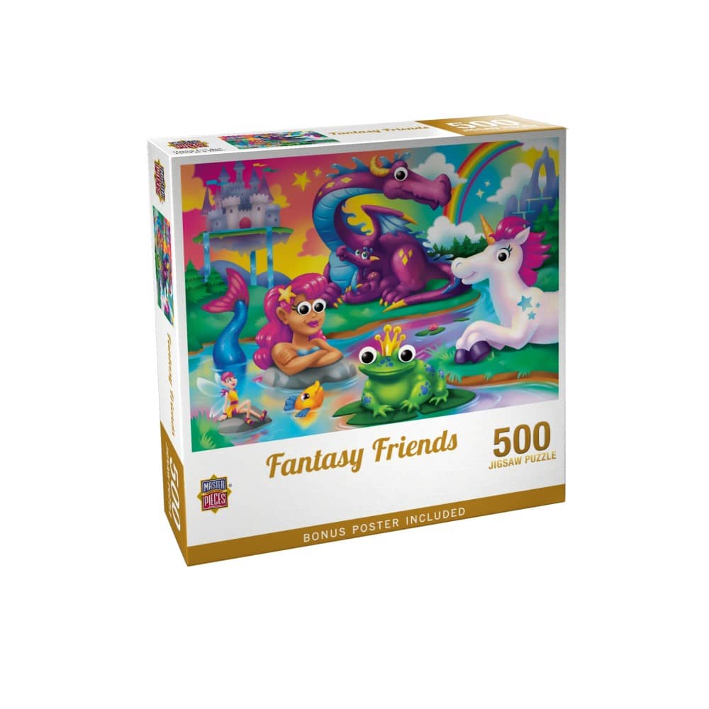 Cartoon Friends - Fantasy Friends - Jigsaw Puzzle - Image 3