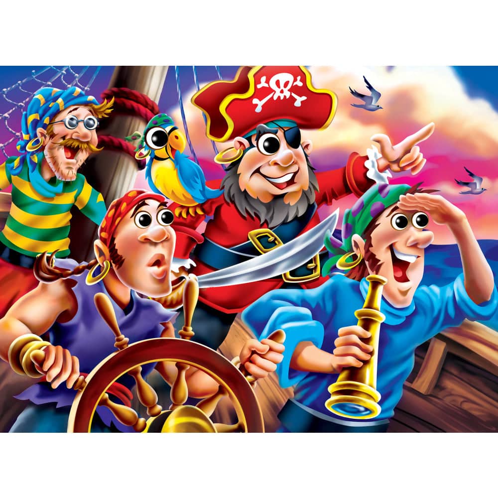 Cartoon Friends - Pirates - Jigsaw Puzzle