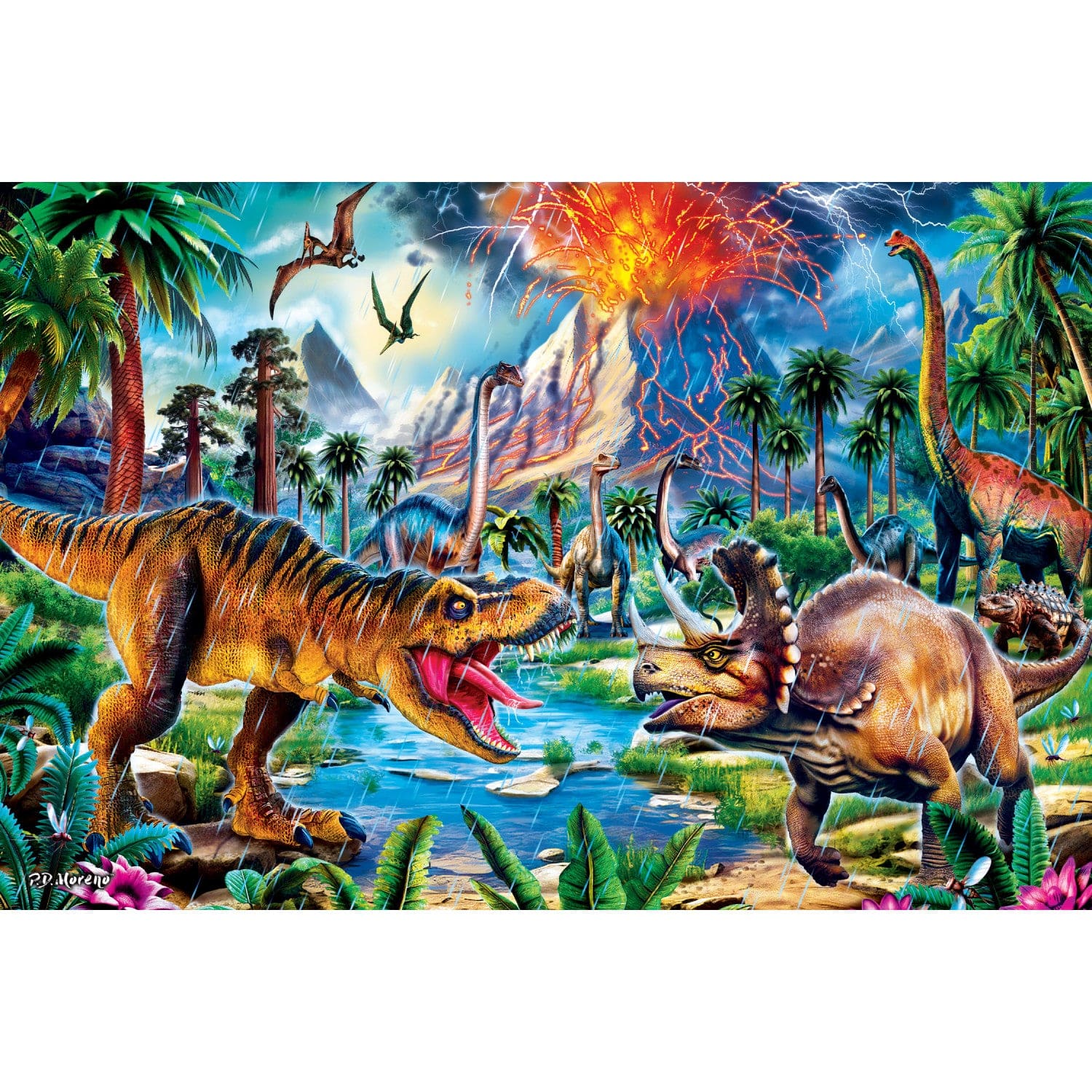 Dinosaur World - Jigsaw Puzzle