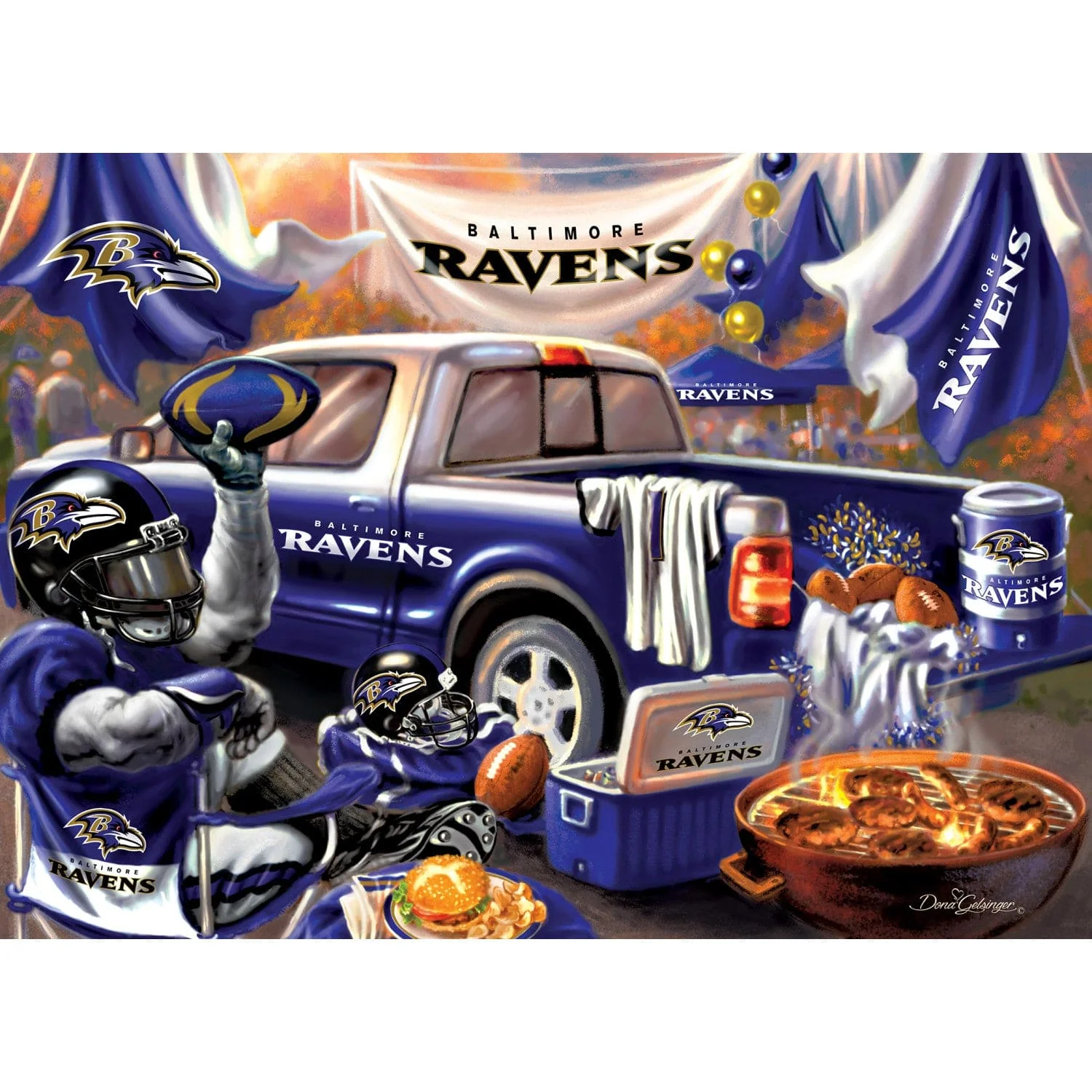 NFL Gameday Baltimore Ravens - Jigsaw Puzzle