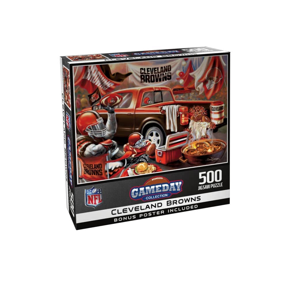 NFL Gameday Cleveland Browns - Jigsaw Puzzle - Image 3