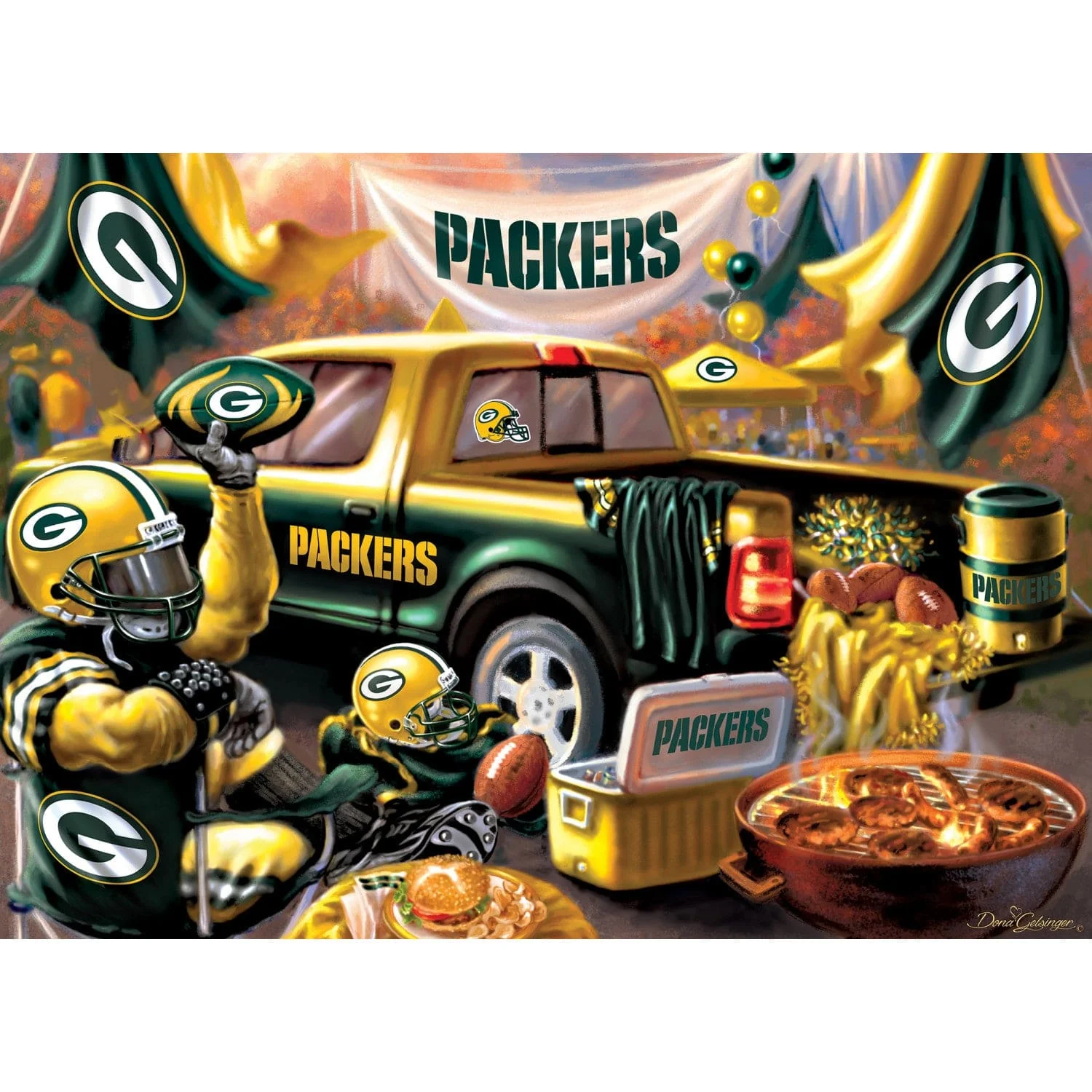NFL Gameday Green Bay Packers - Jigsaw Puzzle