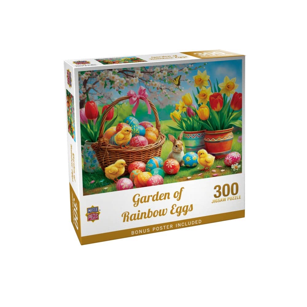 Garden of Rainbow Eggs - Jigsaw Puzzle - Image 2