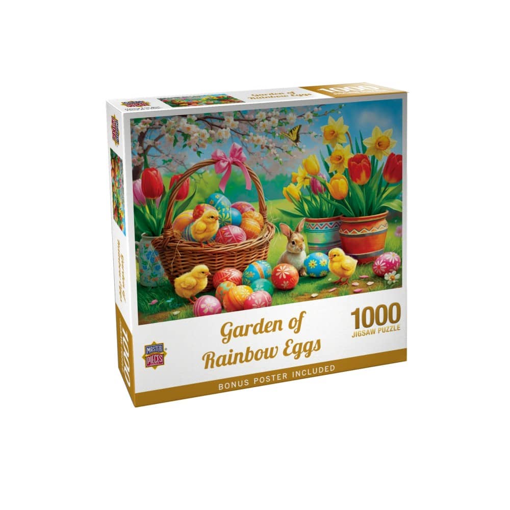 Garden of Rainbow Eggs - Jigsaw Puzzle - Image 4