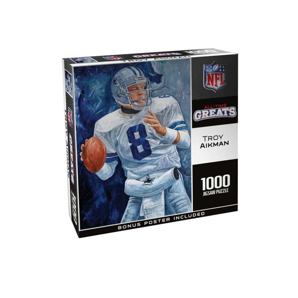 Legends of the Game - Troy Aikman - Jigsaw Puzzle - Image 3