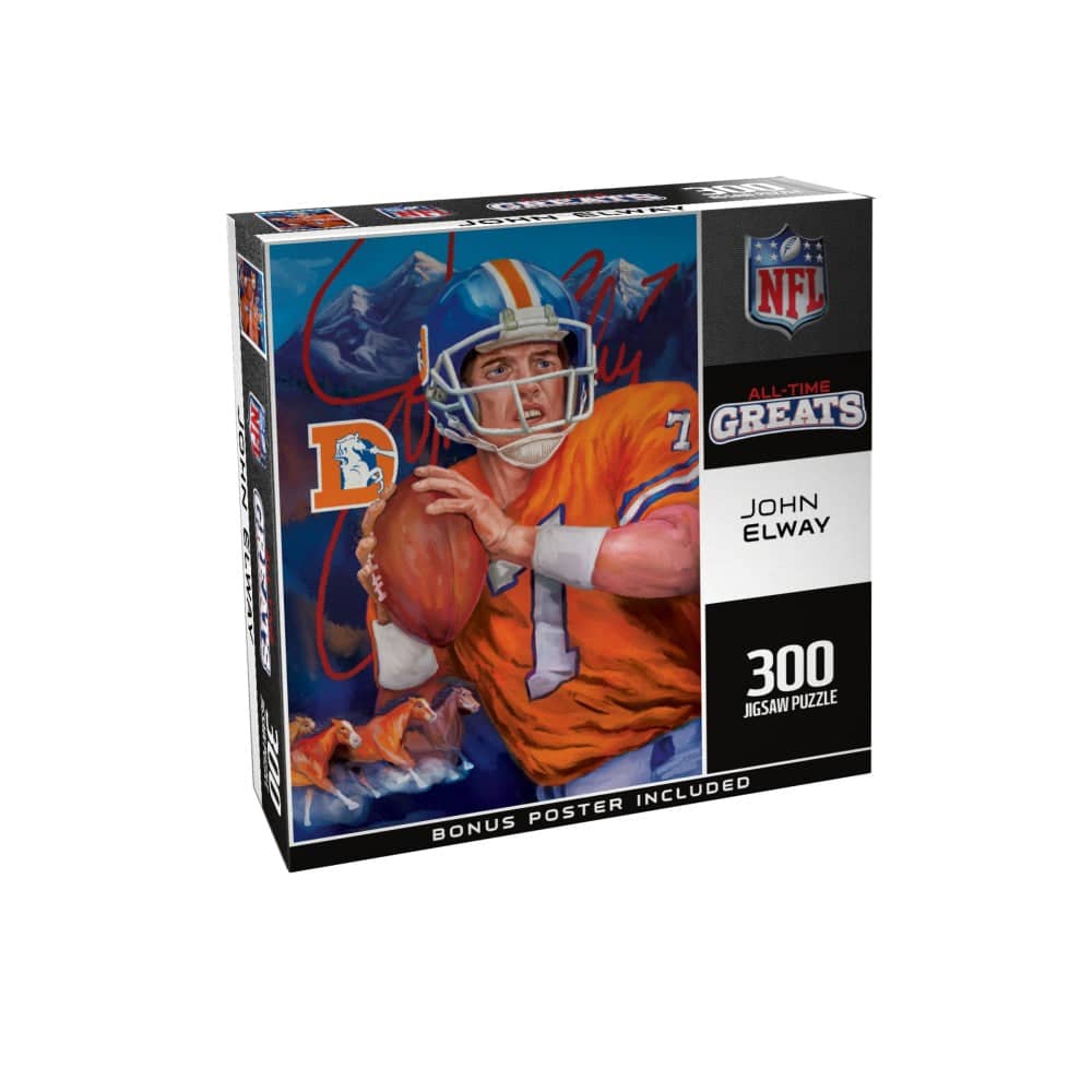 Legends of the Game - John Elway - Jigsaw Puzzle - Image 2