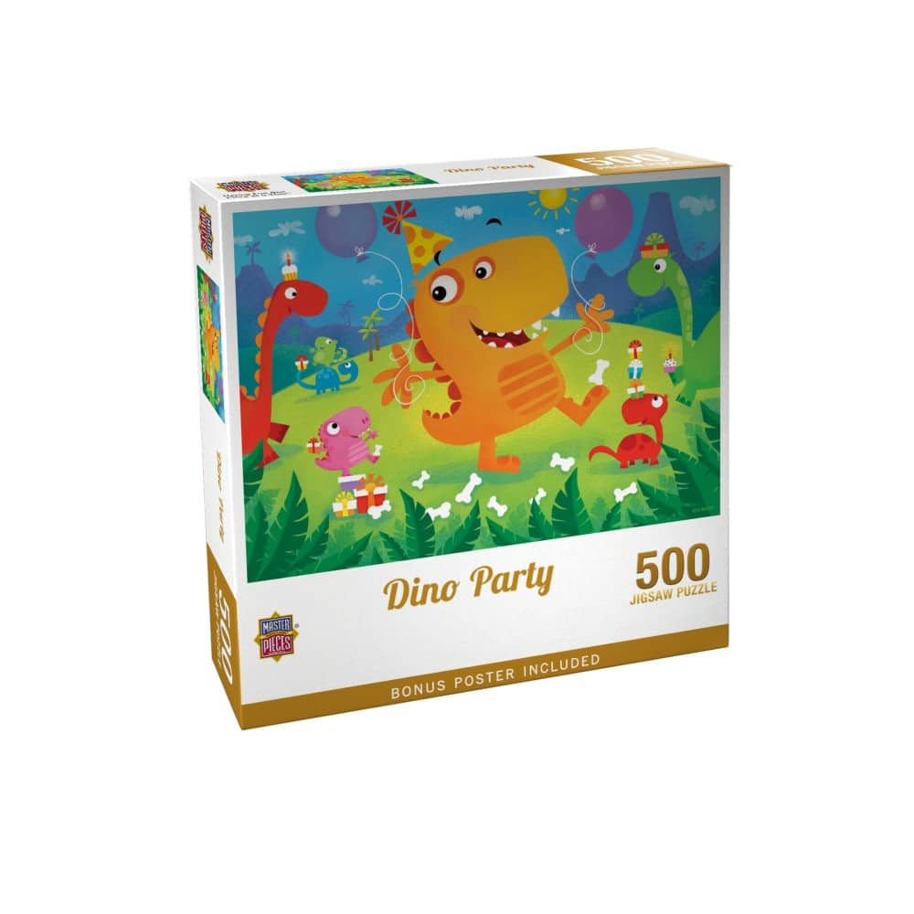 Lil Puzzler - Dino Party - Jigsaw Puzzle - Image 3
