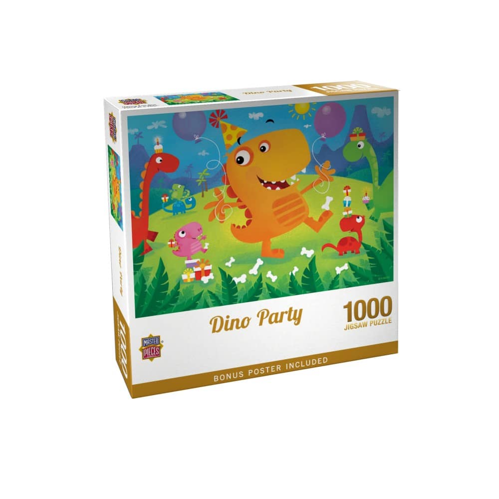 Lil Puzzler - Dino Party - Jigsaw Puzzle - Image 4