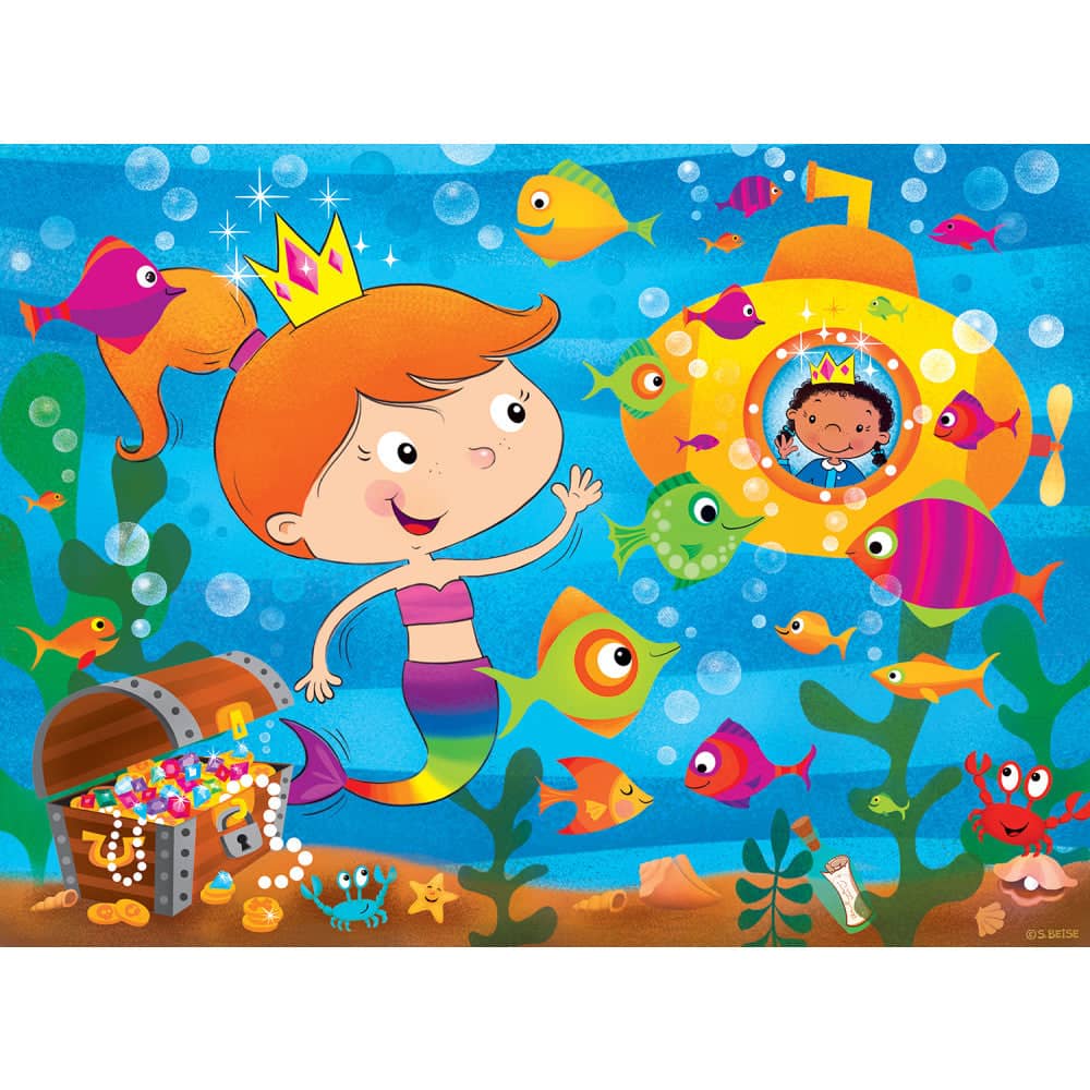 Lil Puzzler - Mermaid Tale - Jigsaw Puzzle