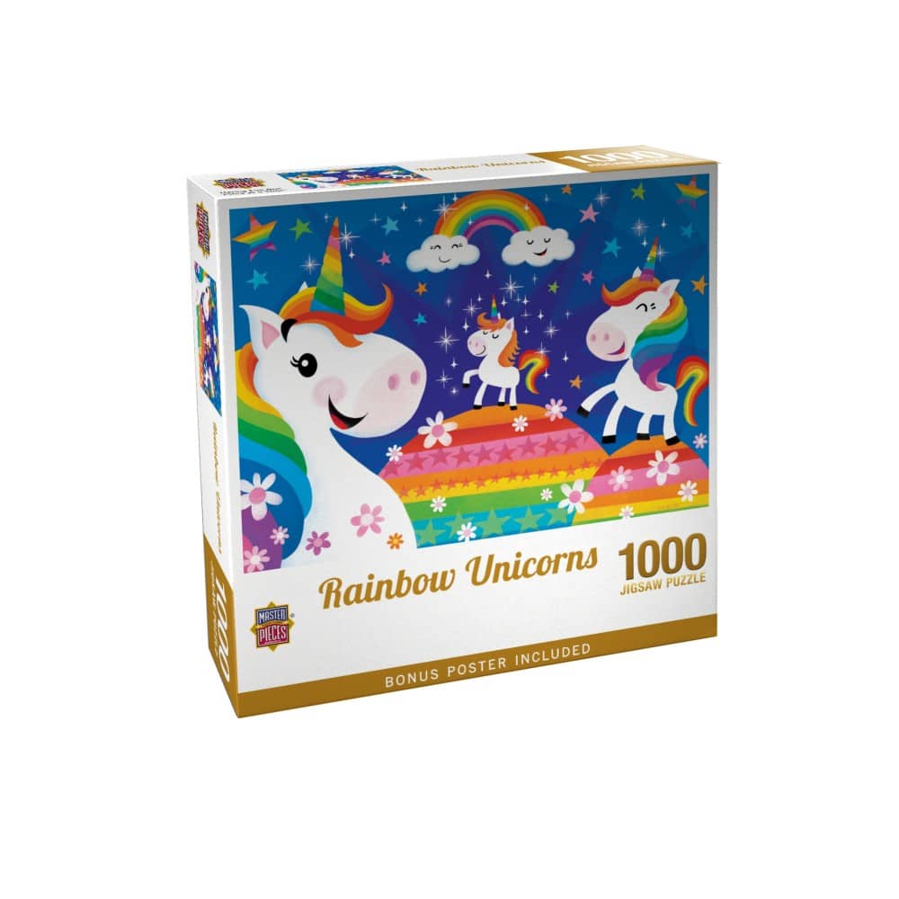 Lil Puzzler - Rainbow Unicorns - Jigsaw Puzzle - Image 4