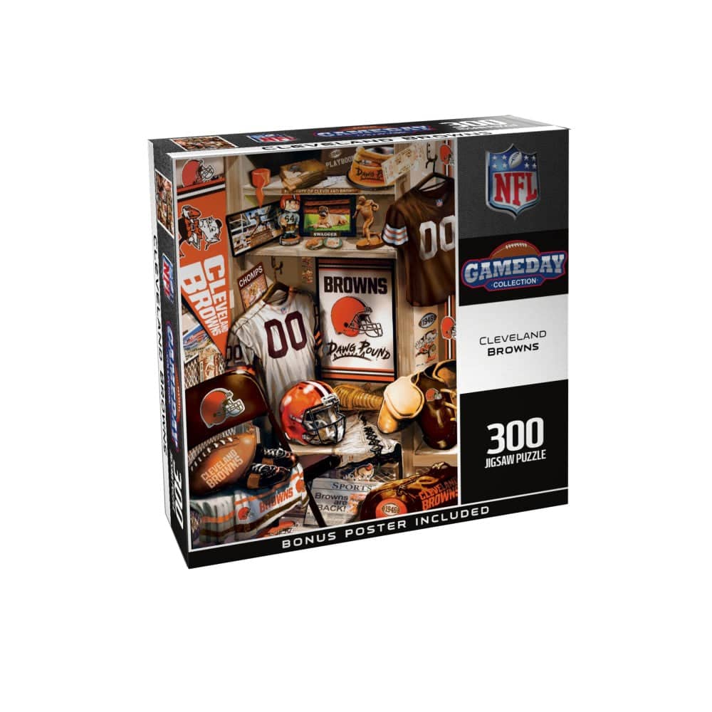 Locker Room NFL Cleveland Browns - Jigsaw Puzzle - Image 2